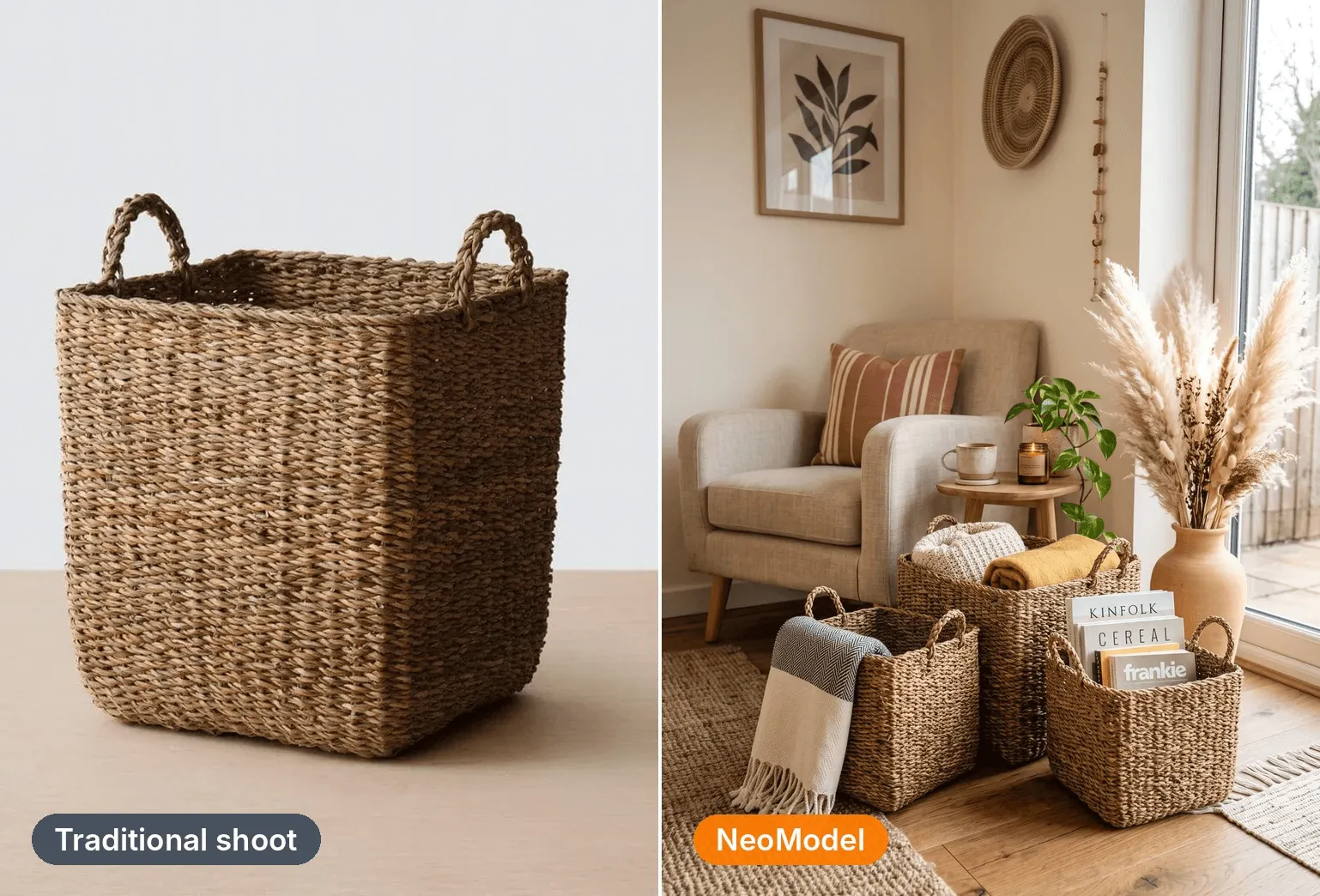 Turnaround Time: traditional studio shoots vs NeoModel